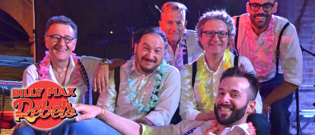 L'immagine ritrae il gruppo musicale Billy Max Rebels