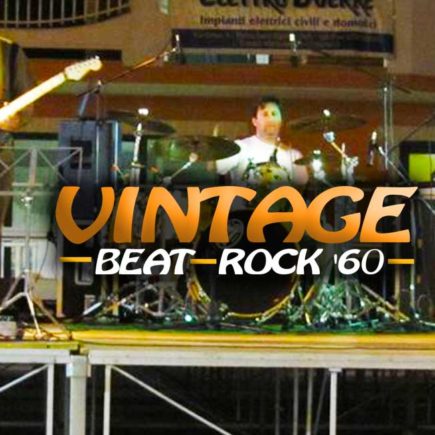 L'immagine ritrae il gruppo musicale Vintage Beat Rock 60