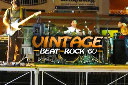 L'immagine ritrae il gruppo musicale Vintage Beat Rock 60